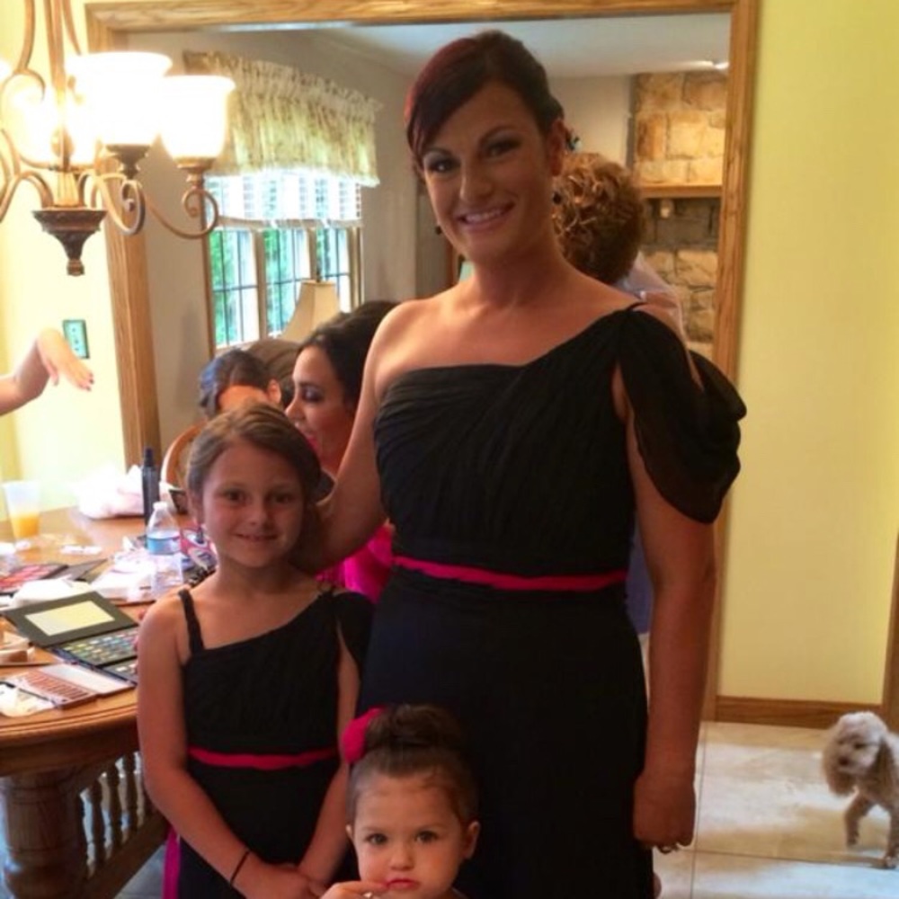 Jordan Black Bridesmaid Dress